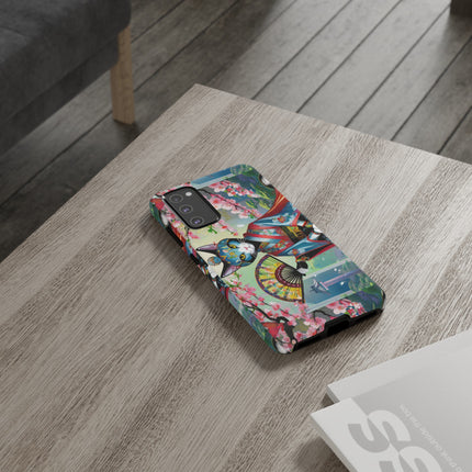 Cyberpunk Geisha Phone Cases
