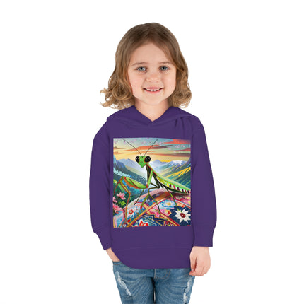 The Joyful Mantis Toddler Pullover Fleece Hoodie