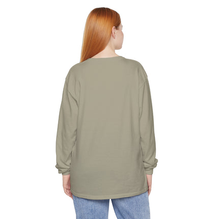 La balançoire by Georges Lepape Garment-dyed Long Sleeve T-Shirt