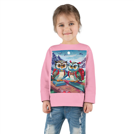 Whimsical Wise Ones Toddler Long Sleeve Tee