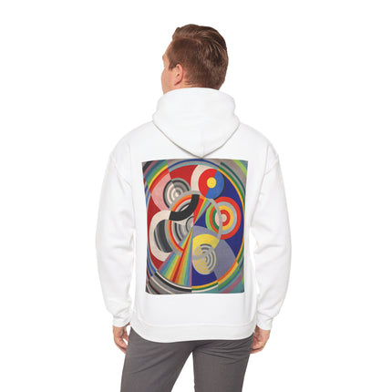 Rythme No. 1 by Robert Delaunay Heavy Blend™ Hooded Sweatshirt