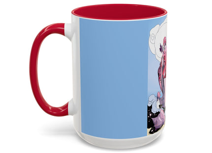 Goddess of the Swirling Sea Colorful Mugs (11oz, 15oz)