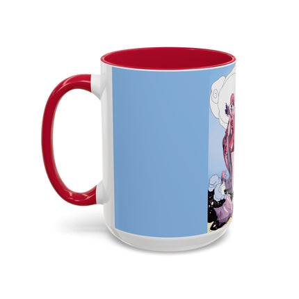 Goddess of the Swirling Sea Colorful Mugs (11oz, 15oz)