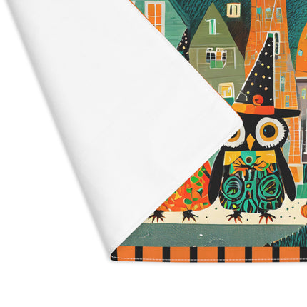 Night of the Trick-or-Treating Owlets Placemat, 1pc