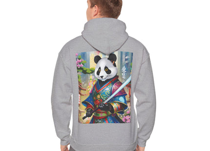 Cyberpunk Samurai Panda – Heavy Blend™ Hooded Sweatshirt