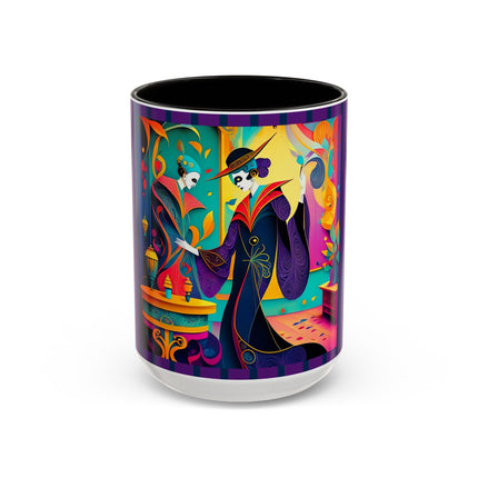 Phantoms of Elegance Colorful Mugs (11oz, 15oz)
