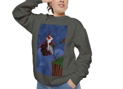 The Enchanted Witch Unisex Garment-Dyed Sweatshirt