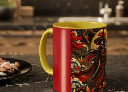 Kabuki Witch Colorful Mugs (11oz, 15oz)