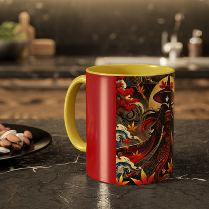 Kabuki Witch Colorful Mugs (11oz, 15oz)