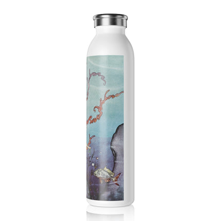 Beautiful Shells by Virginia Frances Sterrett Slim Water Bottle