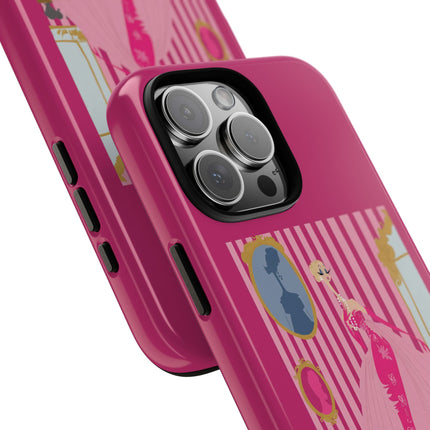 Lady in Pink Phone Case – Graceful Sophistication