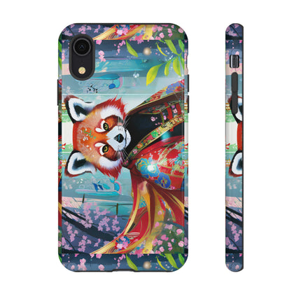 Cybernetic Red Panda Phone Cases