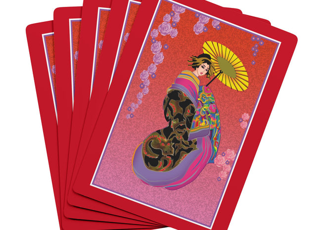 Enchanting Geisha Playing Cards