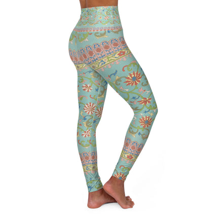 Chinese Ornament by Owen Jones High Waisted Yoga Leggings (AOP)