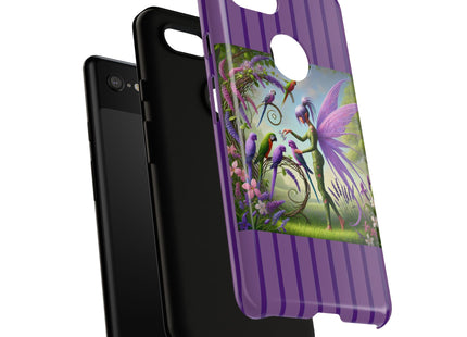 Lavender-Winged Fairy Phone Cases