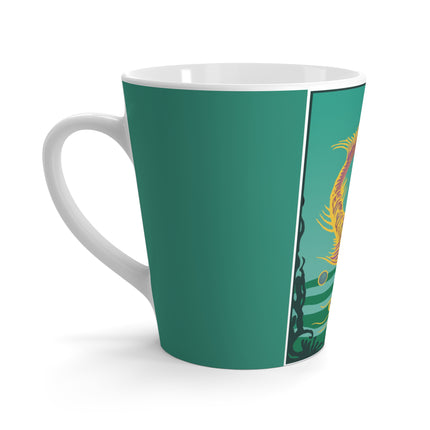 Golden Serenity Latte Mug