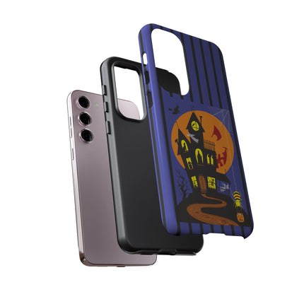 Halloween Night at the Haunted House Phone Cases