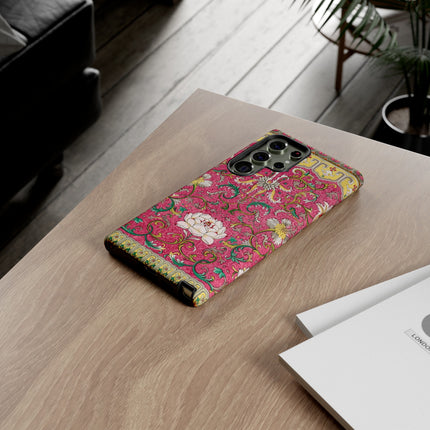 Pink Floral Pattern by Owen Jones Phone Cases