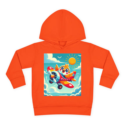 Joyful Bird Aviator Toddler Pullover Fleece Hoodie