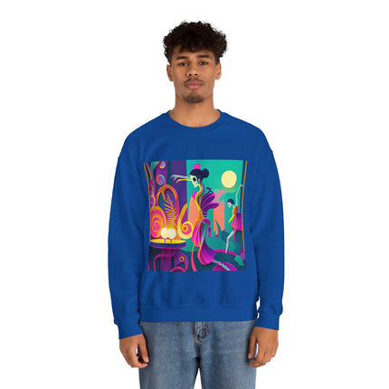 Dance of the Skeleton Ballerinas Unisex Heavy Blend™ Crewneck Sweatshirt