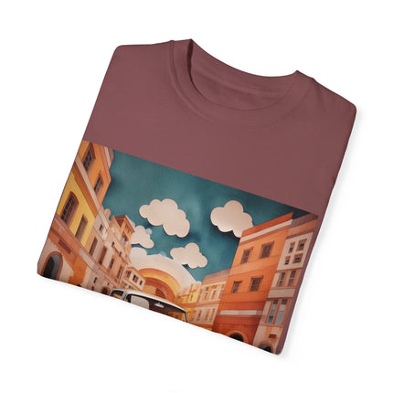 1960 Alfa Romeo Giulietta Unisex Garment-Dyed T-shirt