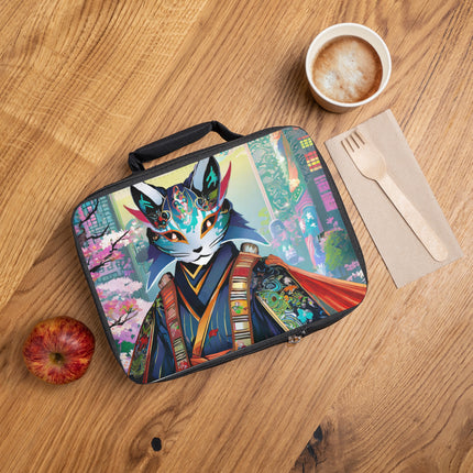 Cyberpunk Samurai Lunch Bag