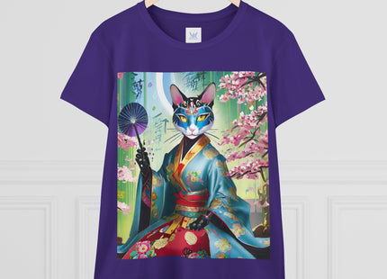 Cyberpunk Geisha Cotton Tee