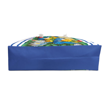 Blue Jays in a Spring Garden Weekender Bag
