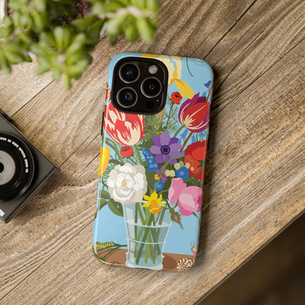Spring Bouquet Phone Case – Vibrant Blooms & Whimsical Charm