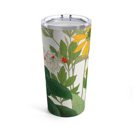 Clerodendrum & Rudbeckia Flower by Tanigami Kônan Tumbler 20oz