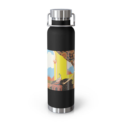 Glimpses of Opulence by Ezio Anichini Copper Vacuum Insulated Bottle, 22oz