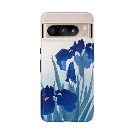 Iris Flowers by Ohara Koson Phone Cases