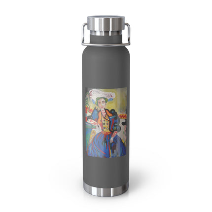 A Mulher by Amadeo de Souza-Carosa Copper Vacuum Insulated Bottle, 22oz
