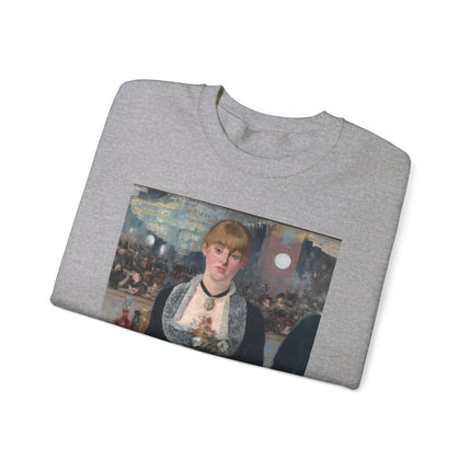 A Bar at the Folies-Bergère by Edouard Manet Heavy Blend™ Crewneck Sweatshirt