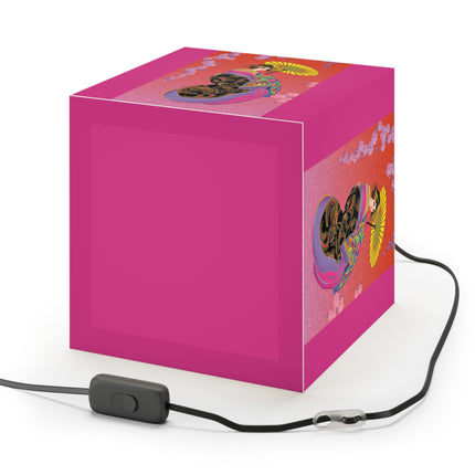 Enchanting Geisha Light Cube Lamp