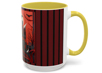Halloween Night Scene Colorful Mugs (11oz, 15oz)