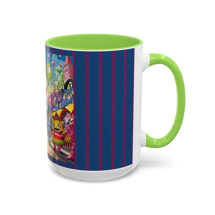 Monster Parade Madness Colorful Mugs (11oz, 15oz)