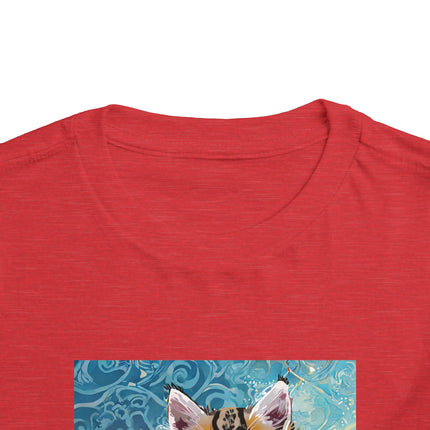 Whiskered Wanderings Toddler Short Sleeve Tee