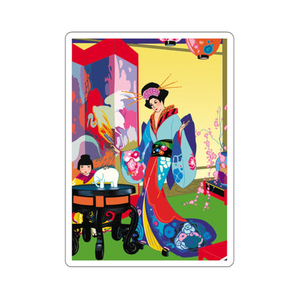 A Timeless Journey by Umberto Brunelleschi Kiss-Cut Stickers (4 Sizes)