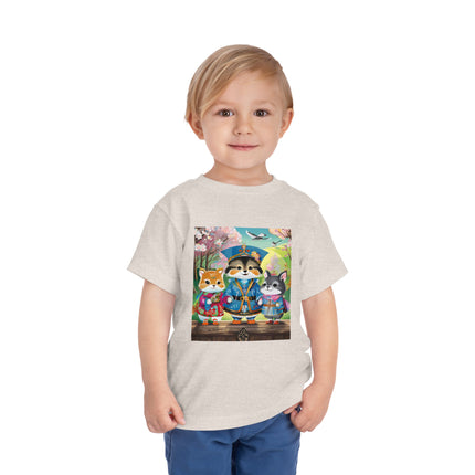 Fluffy Explorers Toddler Short Sleeve Tee