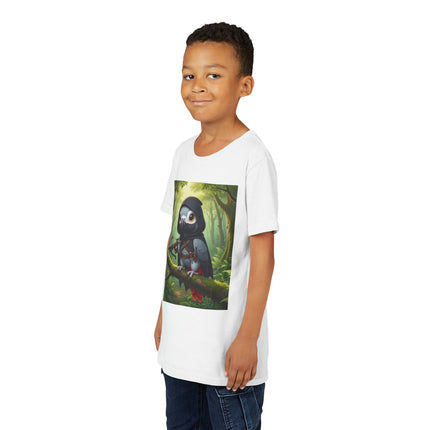 The African Grey Sentinel Youth Short Sleeve Tee