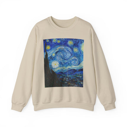 The Starry Night by Vincent Van Gogh Heavy Blend™ Crewneck Sweatshirt