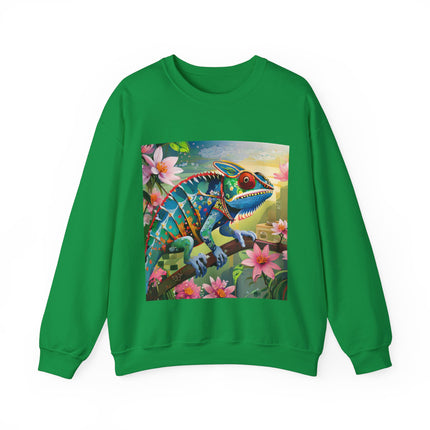 Camouflage Chameleon Unisex Heavy Blend™ Crewneck Sweatshirt