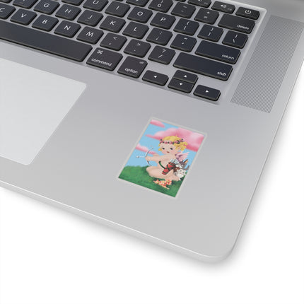 Cupid's Aim Kiss-Cut Stickers (4 Sizes)