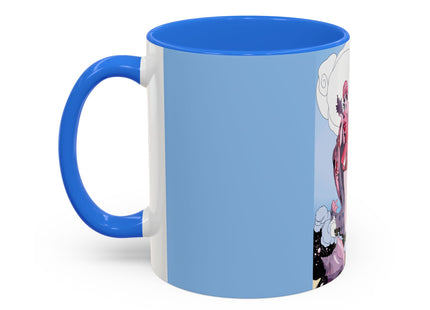 Goddess of the Swirling Sea Colorful Mugs (11oz, 15oz)