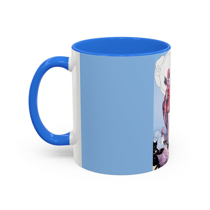 Goddess of the Swirling Sea Colorful Mugs (11oz, 15oz)