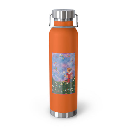 Whimsical Moments Copper Vacuum Insulated Bottle, 22 oz