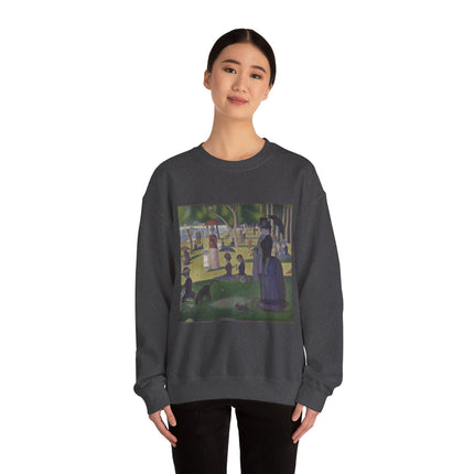 A Sunday on La Grande Jatte by Georges Seurat Heavy Blend™ Crewneck Sweatshirt
