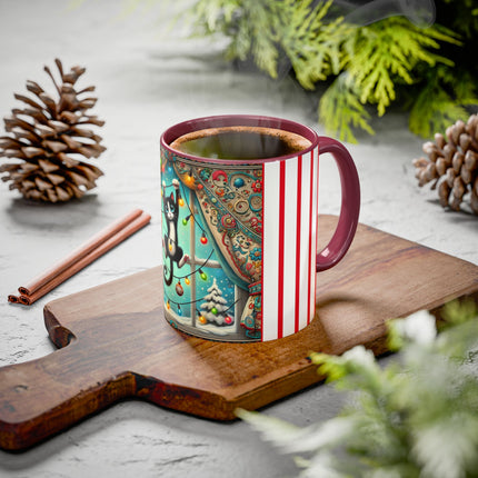 Mischief in Tinselland Colorful Mugs (11oz, 15oz)