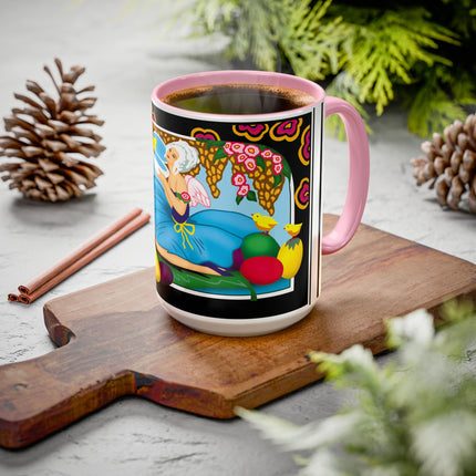 Blooms and Chicks Colorful Mugs (11oz, 15oz)
